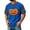 Blue, variant on Halloween Contrast Raglan Tee For Men Spooky Classic Jack O Lantern Face Sleeve Graphic Casual Halloween Festival Daily Outdoor Vacation Shirt Green M