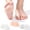 Pink, variant on Alignura 3 in 1 Pro Toe Straighteners (Pink) | Silicone Toe Separators for Curled Toes, Breathable Holes and Ultra-Thin Design for Yoga, Running, Travel