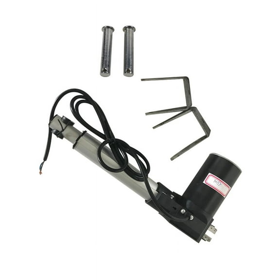 INTBUYING 24V DC Electric Linear Actuator Motor 150mm(5.9inch) Stroke 1320LBS(6000N) Heavy Duty Actuators Controller