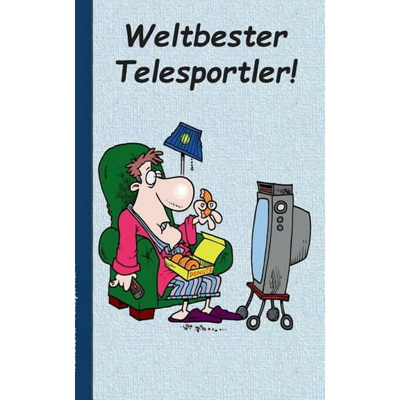 Weltbester Telesportler: Notizbuch, Notebook, Einschreibbuch, Tagebuch, Diary, Notes, Buch fÃ¼r Notizen im praktischen Po, (Paperback)