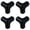 Black, variant on Table Corner Protector Guards 4PCS Silicone Anti Collision Guards - Self Adhesive Bumpers for Furniture Desks Tables and Range Hood, Shock Absorbing Edge Guards for Home Office and Child Safety