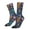 White, variant on Marine Inhabitants Crew Socks for Men & Women, Breathable Casual Athletic Ankle Socks