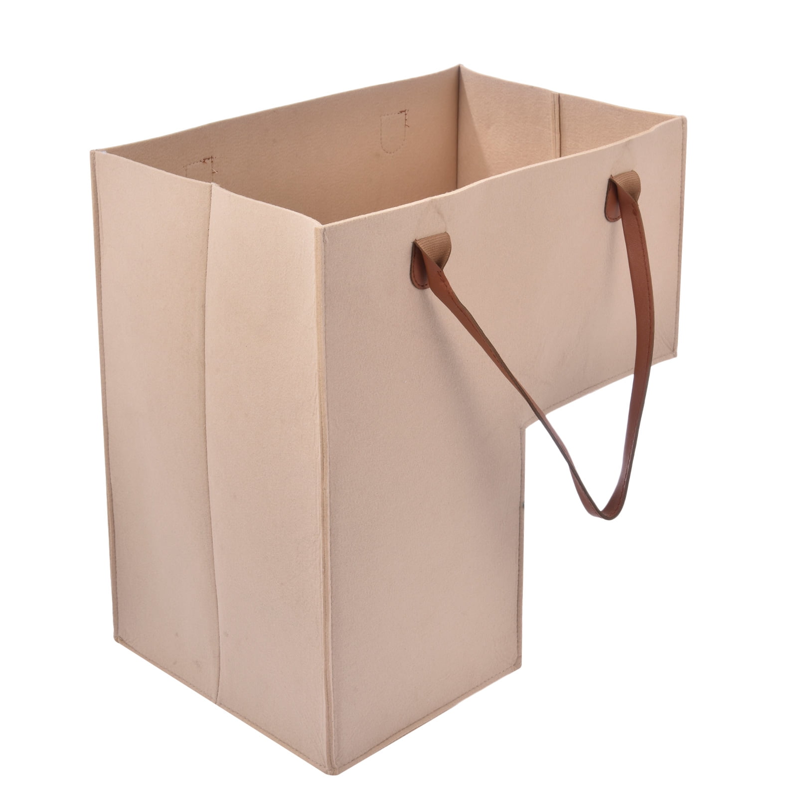 ibaste Stair Basket with Handles Felt Staircase Baskets for Carpeted