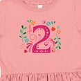 thumbnail image 4 of Inktastic 2nd Birthday 2 Year Old Girls Girls Toddler Dress, 4 of 5