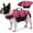 Pink, variant on Supet Ripstop Dog Life Jacket, Durable Pet Flotation Vest with Adjustable Straps and Rescue Handle for Dogs Swimming, Boating and Water Activities