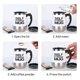 thumbnail image 4 of 400mL Self Stirring Mug with Lid Automatic Stirring Coffee Cup Electric Stainless Steel Self Mixing Coffee Cup for Coffee Milk Cocoa Hot Chocolate Tea, 4 of 5