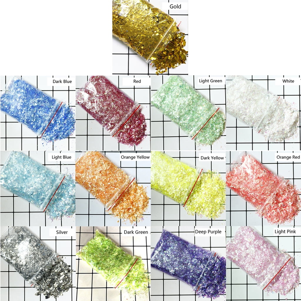 Shell Broken Pieces Filling Materials Crystal uv accessories Resin filler
