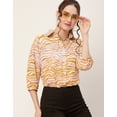 thumbnail image 5 of Moomaya Printed Shirts For Women, Casual Chic Summer Shirt Top, 5 of 9