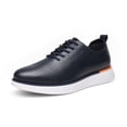 thumbnail image 1 of Zapatillas Oxford MaxFlex de Vestir para Hombre Bruno Marc Azul Talla 10.5, 1 of 9