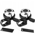 thumbnail image 1 of SINOYYONM Bicycle bell 2 pieces silver, 1 of 5
