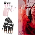 thumbnail image 2 of Drrntien Travel Cosmetic Beauty Tools 10pcs Makeup Brush Set for Elegant Application, 2 of 20