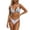 Light Blue, variant on Womens Bikini 2 Piece Bathing Suits for Women Floral Print Two Piece Bikini with Tie Side Adjustable Straps Beachwear