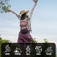 thumbnail image 6 of AUXDIQ Cycling Backpack 7L Hydration Pack Lightweight Travel Daypack for Women Men Purple, 6 of 6