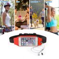 thumbnail image 5 of Hukapapa Deportes al aire libre bolsillos para teléfonos hombres mujeres corriendo casual pantalla táctil cinturones multifuncionalrojo, 5 of 5
