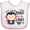 thumbnail image 3 of Inktastic Sucker for the Ladies- cute vampire Boys or Girls Baby Bib, 3 of 4