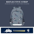 thumbnail image 5 of FORMRS School Backpack 17" Student Travel Bag with Laptop Compartment, Blue Ice Hockey, 5 of 7