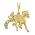 thumbnail image 1 of 10k HORSE RACING CHARM in 10k Yellow Gold, 1 of 3