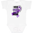 thumbnail image 3 of Inktastic I Wear Purple for My Mom Lupus Awareness Boys or Girls Baby Bodysuit, 3 of 5