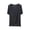 Dark Gray, variant on biudgviw Women's Plus Size Tops Casual Short Sleeve V Neck T Shirts Oversized Soft Modal Basic Tees Summer Undershirts