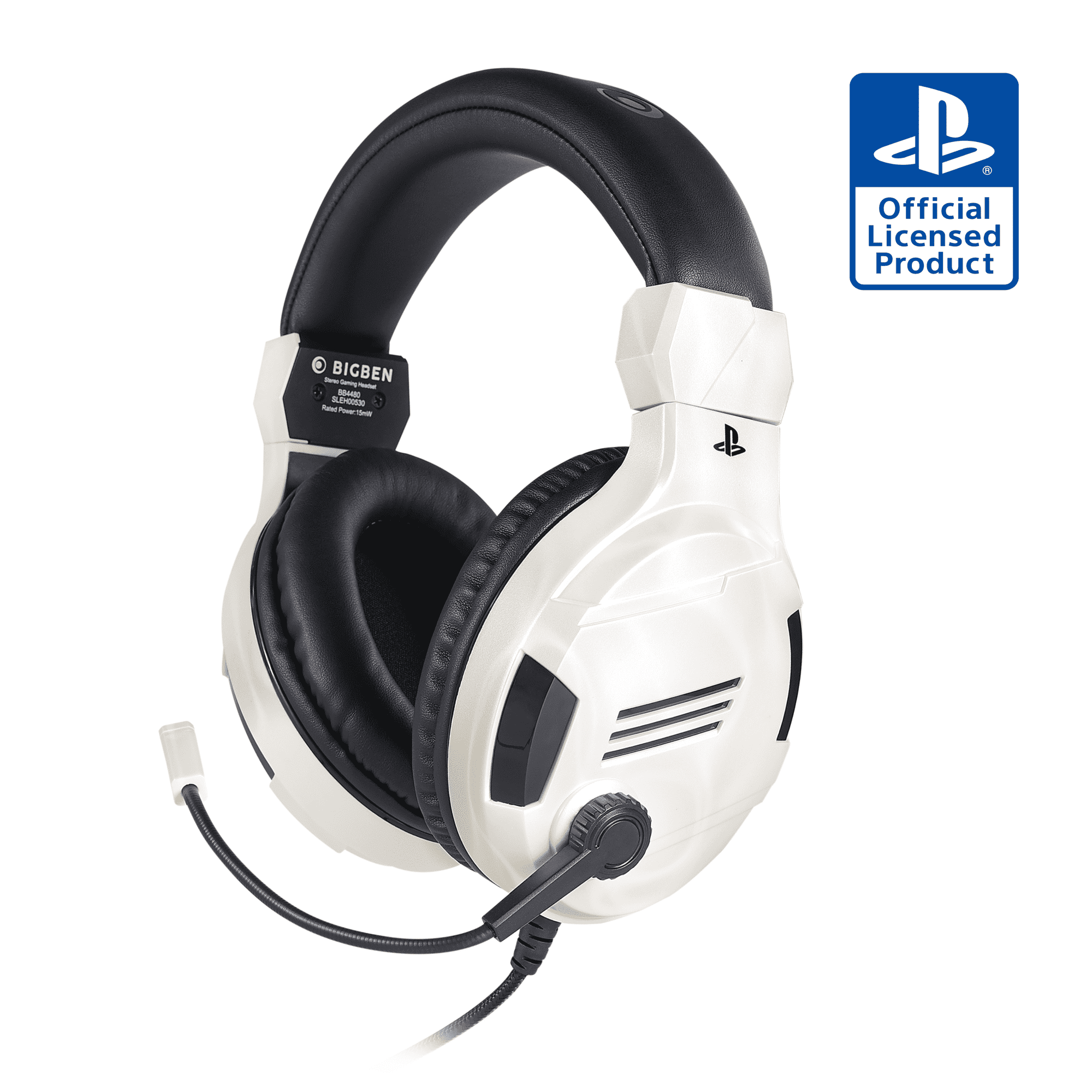 Nacon V3 Stereo Gaming Headset Officially Licensed for PlayStation PS4, PS5 - White