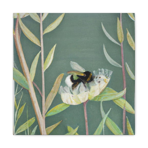 Bumblebee In Blooms - Canvas