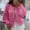Pink, variant on Pyhlmscde Women's Round Neck Long Sleeve Cardigan Tops, Womens Tops, Cardigan Sweaters for Women, Sweaters for Women