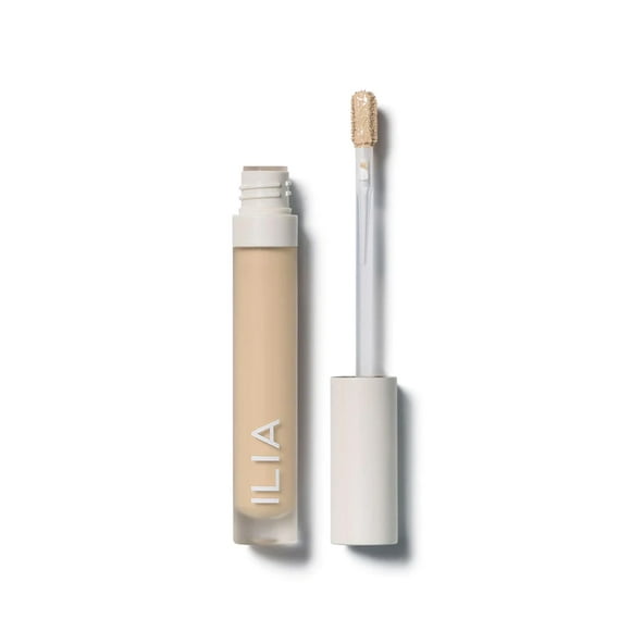 ILIA - True Skin Serum Concealer | Non-Comedogenic, Cruelty-Free, Vegan, Safe For Sensitive Skin, Reduces Appearance of Dark Circles + Blemishes (Chicory SC1, 0.16 oz | 5 ml)