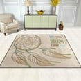 thumbnail image 3 of GZHJMY Dreamcatcher Quotes Vintage Area Rug Living Room Rugs - 5'3" x4 Abstract Large Soft Indoor Washable Rug Low Pile Carpet for Bedroom Dining Room Office Carpet Runner, 3 of 6