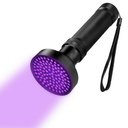 Cosyitems 100pcs LED UV Flashlight UV Detector Light 395nm Ultraviolet Blacklight Detector for Dog Urine & Fluorescer