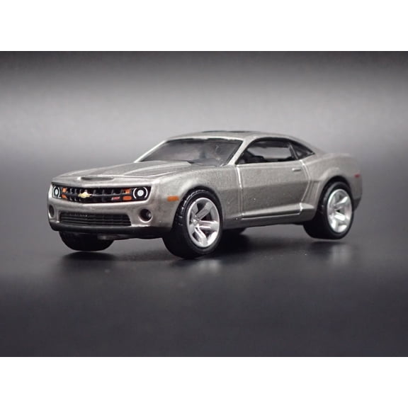 (Open Box) 2010-2015 CHEVY CHEVROLET CAMARO GRAY 1:64 SCALE DIORAMA DIECAST MODEL CAR