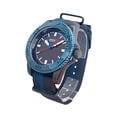 thumbnail image 2 of Reloj De Caballero Steiner Correa de Nylon 44 mm Bisel Giratorio Unidireccional Azul, 2 of 4