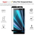 thumbnail image 3 of For Sony Xperia XZ3 - SuperGuardZ Full Cover Tempered Glass Screen Protector, Edge-To-Edge, 9H, Anti-Scratch, Anti-Bubble, Anti-Fingerprint, 3 of 4