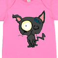 thumbnail image 4 of Inktastic Goth Animals Pets Black Cat Boys or Girls Baby Bodysuit, 4 of 5