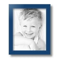 thumbnail image 2 of ArtToFrames 8" x 10" Blue Picture Frame, 8x10 inch Blue Wood Poster Frame (WOM-4158), 1 Pack, 2 of 7