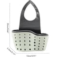 thumbnail image 2 of Estante Ajustable para Fregadero, Escurridor de Esponja y Jabón, Organizador de Almacenamiento de Cocina y Baño, Escurridor de Platos, Utensilios, Accesorios, 2 of 4