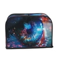 thumbnail image 2 of Fotbe Modern Colorful Eyes for Two Slice Toaster Cover, Fingerprint Protector, Super Soft Appliance Cover And Dust Cover,Bread Dust Cover & Fingerprint Protection, 2 of 7