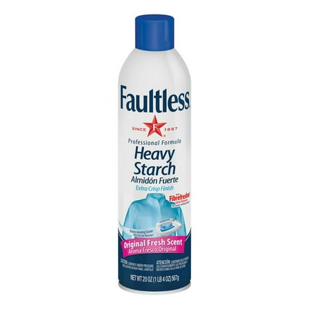 1 Pc, Faultless Fresh Scent Heavy Starch Spray 20 Oz
