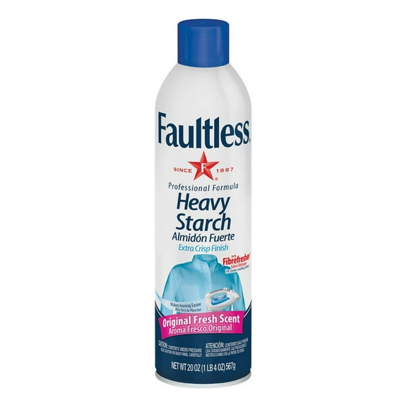 1 Pc, Faultless Fresh Scent Heavy Starch Spray 20 Oz
