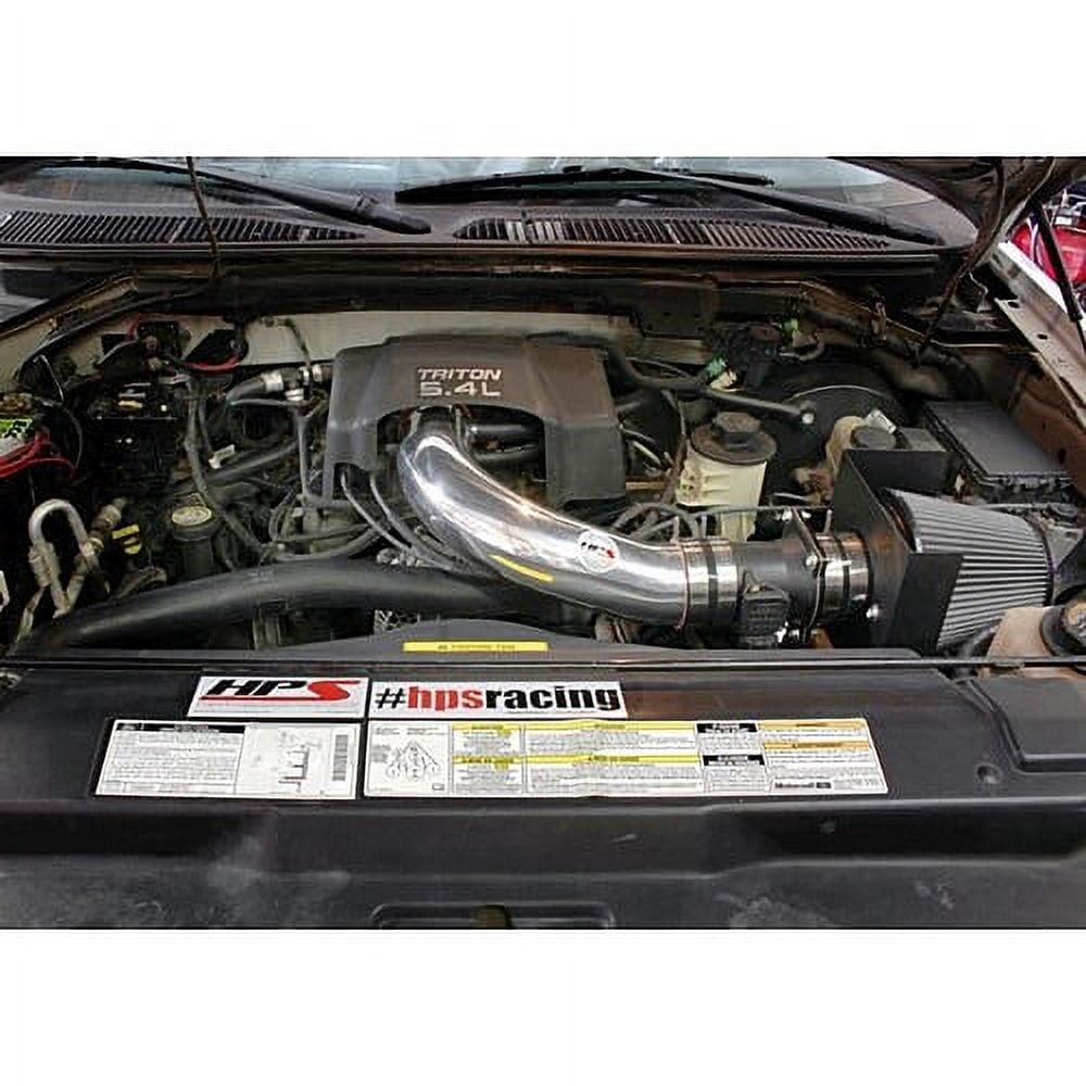 HPS Performance Polish Cold Air Intake Kit for 97-04 Ford Expedition 97-03 F150 97-99 F250 01-03 Lobo 98-99 Lincoln Navigator SOHC 4.6L 5.4L V8 Fits select: 2004 FORD F-150 HERITAGE