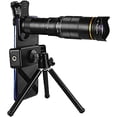 thumbnail image 2 of Telescopio Monocular 32x impermeable y antiniebla Monocular con visión nocturna baja en un solo ojo, con soporte para teléfonos inteligentes y trípode, 2 of 10