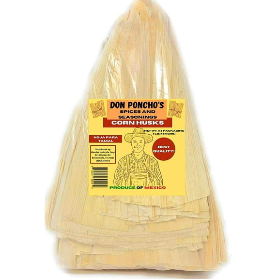 Don Ponchos - Corn Husks for Tamales 1lb