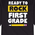 thumbnail image 3 of Instant Message - Ready to Rock First Grade - Toddler And Youth Long Sleeve Graphic T-Shirt, 3 of 6