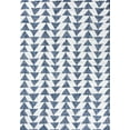 thumbnail image 2 of JONATHAN Y SANTA MONICA 5 x 8 Area Rug, Andratx Tribal Geometric - Blue/Ivory, SMB126B-5, 2 of 9