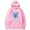 pink, variant on Peso Pluma Tarantula Hoodies Exodo Tour Merch Pullovers Women Men Fashion Casual HipHop Sweatshirts