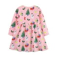 thumbnail image 6 of FhsagQ Skirt for Girls 8-9 Toddler Girls Long Sleeve Dinosaur Prints Princess Dress Dance Party Dresses Clothes Girls Dresses Size 6-7 Girls Dresses Size 10-12 School 4-5 Years, 6 of 6