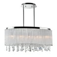thumbnail image 2 of CWI Lighting Benson Lustre Tambour à 5 Lumières avec Fini Chrome, 2 of 3