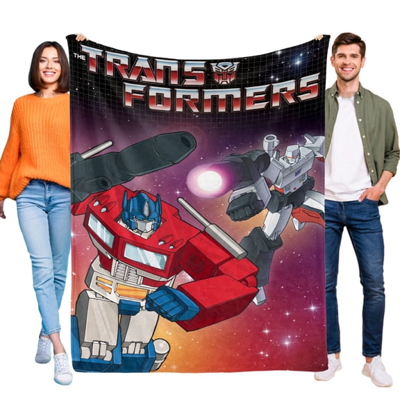 Throw Blanket for Transformers One Bed Couch Soft Warm Flannel Blanket for Kids Girls Boys Gifts Home Decor 30x40 Inch