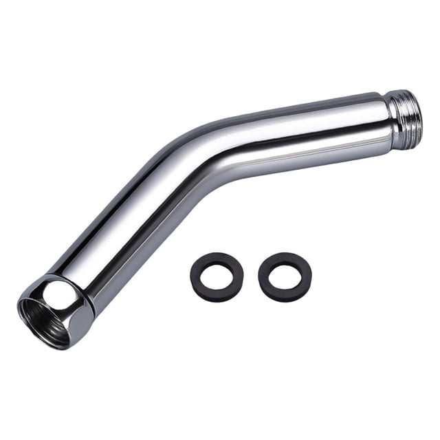 Adaptador del codo de cabeza de ducha G1/2 Conexión 135 degree Asamblea simple para boquillas de ducha G1/2 pulgadas Femenina y acero inoxidable masculino 15.2 cm