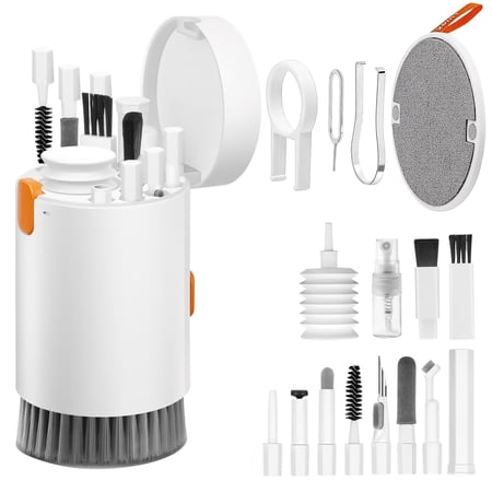 20-in-1 Laptop and Electronic Device Cleaning Kit Portable, Palm-sized for Deep Cleaning