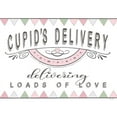 thumbnail image 2 of Jacobs, Cindy 32x25 Gold Ornate Wood Framed with Double Matting Museum Art Print Titled - Cupids Delivery - Loads of Love, 2 of 4